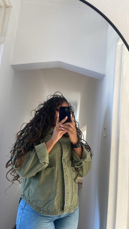B.DENIM JACKET